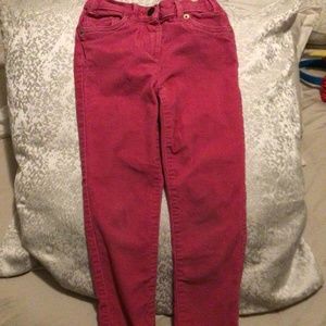 Hot Pink Crewcuts Cords Size 7